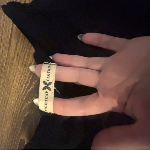 Nightcap Black Lace Evening Dress - Picture 4 of 5